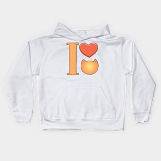 I love cat Kids Hoodie